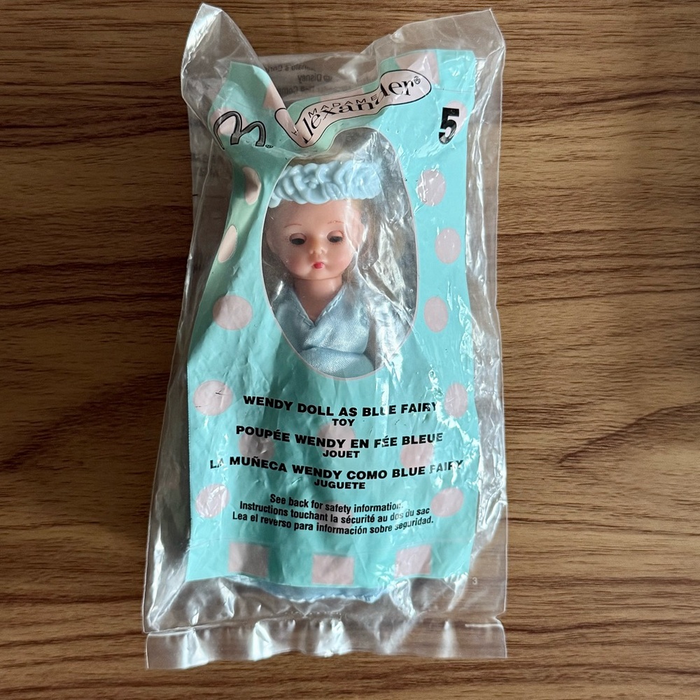 Madame Alexander Wendy Doll As Blue Fairy 5” Doll (2004 McDonalds Happy Meal)